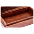 Saharanpur Holz Box mit Messing Verzierungen 15x4x10cm