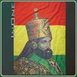 Flagge- Haile Selasse 75x110cm