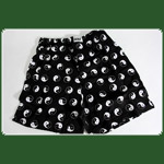 Boxershort Ying Yang auf schwarz XL