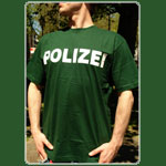 T-Shirt Sicherheit Polizei M