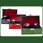 Chinesiche Qi Gong-Kugeln D: 4,5cm - 2er Set incl. Box