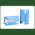 JUMBO Papers Blue Single Wide Double Box - 100 Papers