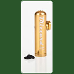 Portionierer Sniff Bottle "Black Leaf" Gold