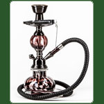 Pumpkin-Shisha mit Glasball, Farbe: Schwarz