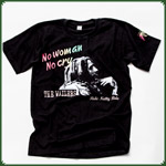 T-shirt No Woman No Cry "M" - Schwarz