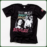 T-shirt Roots Rock Reggae "M" - Schwarz