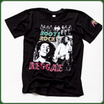 T-shirt Roots Rock Reggae "XL" - Schwarz