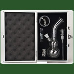 Dude Kofferbong > 14,5er H:22cm D:24mm 2Kugeln; incl Grinder, Fe