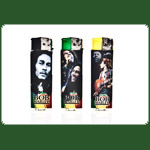 Feuerzeug Kunstoff "Bob Marley" versch. Motive