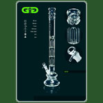 GraceGlass Bong ICE Beaker H:56cm D:50mm WS:7mm NS:18.8er Trippl