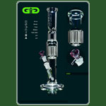 GraceGlass Bong ICE Caine Clear H:45cm D:50mm WS:7mm NS:18.8er 1