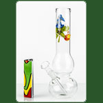 Glasbong CannaHeroes "Cannapotter" Doppel-Bauch H:27cm D:45mm 14