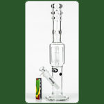 GraceGlass Bong 7MM ICE Clear Cain  H:50cm D:50mm WS:7mm 4x6 Qua