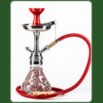 DUD Shisha H:36cm "MosaicRed" Farbe:Rot