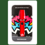 Vaporizer DUD fr le, Harze und Konzentrate Farbe: Rot