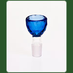 Weedstar Glaskopf DIAMANT BOWL BLAU 18/8