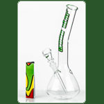 Weedstar Glasbong "LadyKillerXL" Green-Line 14.5er H:25cm D:40mm