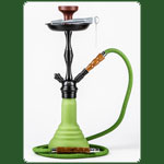 Kaya Shisha PN 480 "Green" Coated H:48cm mit Tonkopf