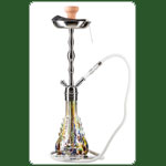 Caesar Shisha - 2-Schlauch - Funky ColourDot - Chrom