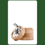 Kurbelgrinder aus Holz und Metall  Pollinator/Siebgrinder H: 6cm