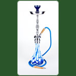 Kaya Shisha PN 630 Frosted Blue Press Flower 2.1